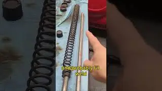 Rebuilding Forks on Triumph Thunderbird #triumph #thunderbird900 #bobber #custombike #automotive