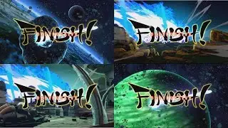 Dragon Ball FighterZ - Kamehameha Destructive Finish - All Stages - PS5