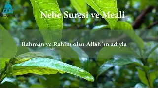 Nebe Suresi - Muhammad al Muqit