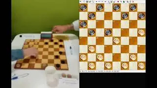 88° assoluto di Dama Italiana --- GM Alessio Scaggiante vs M Franco Manetti