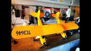 Piper J-3 Cub Fotoblok Model Uçak Yapım Videosu
