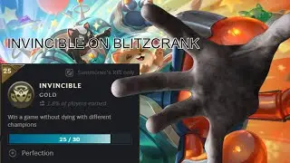 Getting invincible on blitzcrank