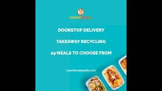 LUNCH BREAK :30 Seconds - THE EASY WAY TO MAKE LUNCH FOR YOUR KIDS.   #kids #lunch #delivery