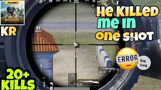 He Killed😱 Me With One Shot😥 || PUBG MOBILE KR INDIA 🇮🇳 || 20+Kills || solo vs squad Gameplay Redmi