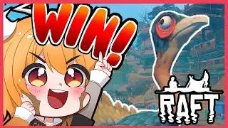 [Vtuber] Hopefully making the engine in Raft! #shorts (EN/FR)