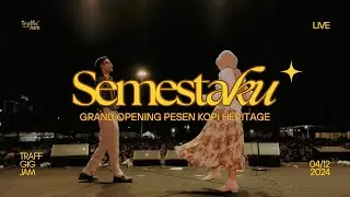 Traffic Jam - “Paparapapaya” - “Semestaku” | Live at Grand Opening Pesen Kopi Heritage