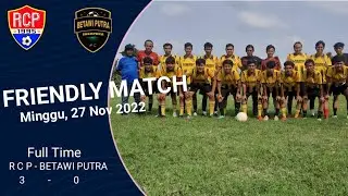 FUN FOOTBALL | RCF VS BONSAW LAPANGAN SEPAK BOLA MALAKA 2 - JAKARTA UTARA