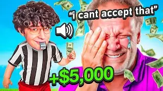 CRACKED 10 Year Old Voice Trolling Random Teammate Then Giving Them $5,000
