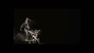 Smoke Wisps Slowly Rising Free video download