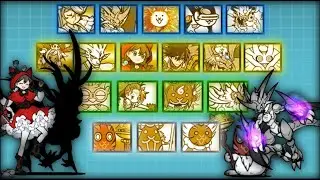 All Special Cats Showcase (Story, Legend, Tower Units) [ Battle Cats ]