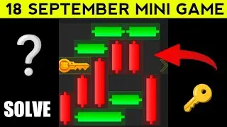 Hamster Kombat Mini Game 18 September Today | Hamster Kombat Puzzle Today | Hamster Kombat Key Today