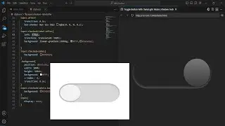 How To Design Dark and Light mode button using HTML, CSS Step By Step Explained