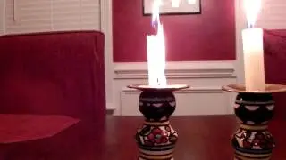 Why you don't leave candles unattended