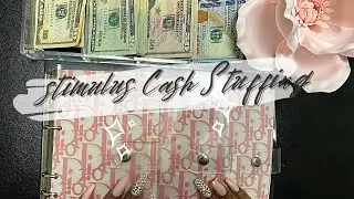 March 2021 | Cash Stuffing | Stimulus Check # 3| Count with Me!
