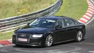 2017 Audi A8 Test Mule Spotted at the Nurburgring