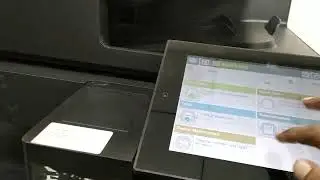 hp laserjet  m 880 test off line print