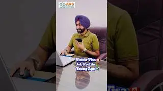 🇨🇦 Young Age Visitor Visa ✅ with Job Profile ⛳️ #canada #touristvisa #trending #avsis #zira