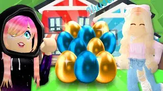Opening Diamond and Golden eggs in adopt me!🥚💎 Roblox