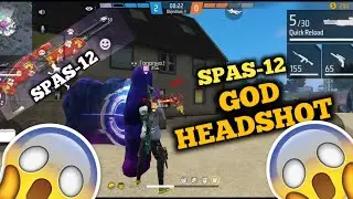 SPAS-12 GOD HEADSHOT GAMEPLAY | SPAS-12 HEADSHOT TIPS AND TRICK | HOW TO HEADSHOT WITH SPAS-12