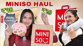 *HUGE* Miniso Haul Starting at ₹60 ONLY 😦😱 | Everything Under ₹500 | Best Finds