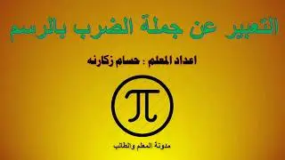 تمثيل عملية الضرب بالرسم-الصف الثالث - الفصل الثاني