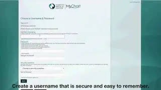 How to sign up for OMC MyChart with an activation code from your home computer