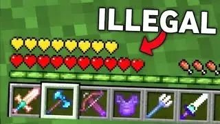 I obtained The Most Illegal Item In Survival Minecraft...