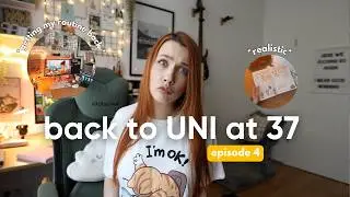 Back to uni at 37 in Germany | part 4: getting my routine back 📝 study vlog