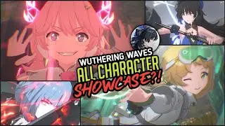 Wuthering Waves | All Character Skill And Fighting Style New Gameplay! (PC Version)