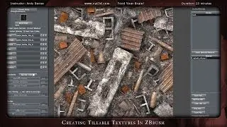 Creating Tileable Textures in ZBrush
