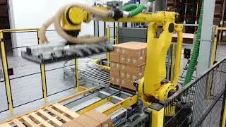 Milk Carton Palletizing