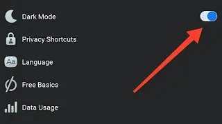 How to enable facebook lite dark mode/night mode