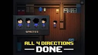 I Finally Gave My RPG Character All 4 Directions — Aseprite Devlog Part 2