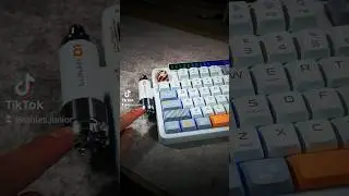 The beautiful Lunar 01 mechanical keyboard by Keysme. #keyboard #mechanicalkeyboard #aesthetic