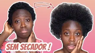 CHIT CHAT | COMO ESTICAR O CABELO SEM SECADOR | PRODUTOS QUE EU USO | Angelblady