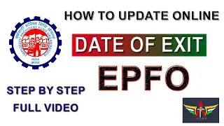 How to update Date of Exit online in epfo 2022 || #Techarun