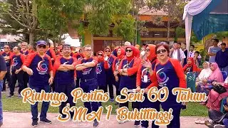 Riuhnya Pentas Seni 60 Tahun SMA 1 Bukittinggi