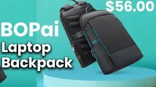 BOPai 15 inch Super Slim Laptop Backpack For Men And Women - BOPai Laptop Backpack Review