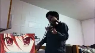 Shakugan No Shana I OP - Hishoku No Sora (Violin Cover)