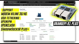 Orange Pi R1 Plus OpenWRT include Modem HILINK LTE
