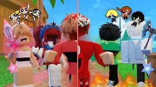 MM2 POWERPUFF GIRLS WITH YOUTUBERS… (FUNNY MOMENTS)