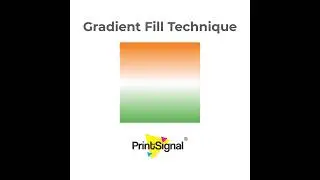 Gradient Fill in Coreldraw | Graphic Design Tutorial for Beginners | #PrintSignal