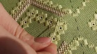 Hardanger. Хардангер. Элемент дорожки. Мои заметки.