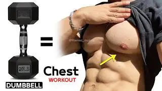Dumbbell Chest WORKOUT | Upper Chest - Middle Chest - Lower Chest