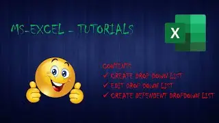 MS-Excel-How to Create Dependent Drop Down List