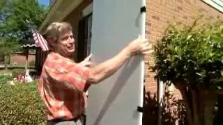 Lightweight Plastic Storm Shutters for Your Home