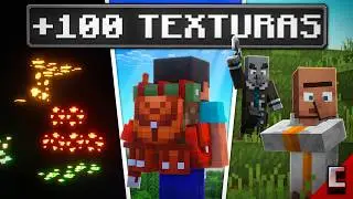 Top 100 MEJORES TEXTURAS para Minecraft BEDROCK 1.21+ (2025)
