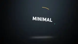 Minimal Modern Typography - After Effects Template