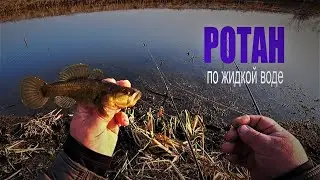 Рыбалка на РОТАНА в ожидании льда.