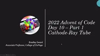 Python Solution - Advent of Code 2022 - Day 10 - Part 1 - Cathode-Ray Tube